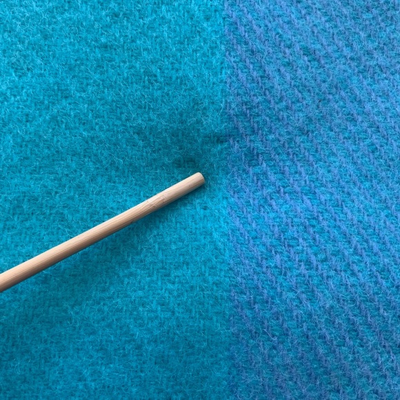 Gagalis Greece Vintage Wool Throw Pastel Plaid Fringed - Picture 4 of 10